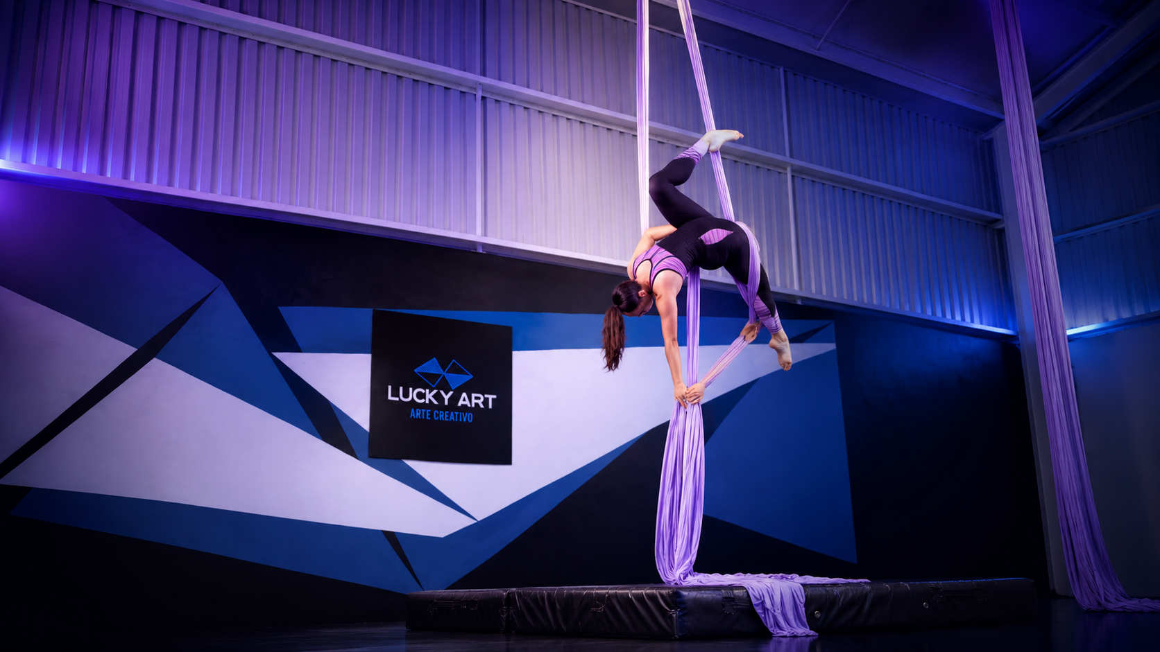 Interior del estudio Lucky Art